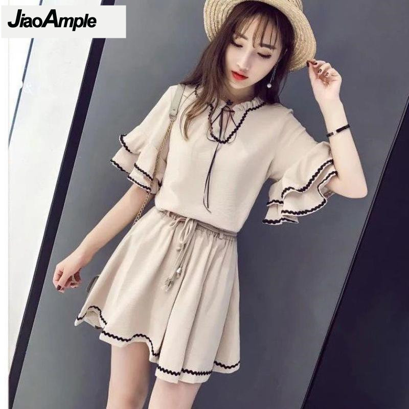 Korean Lifestyle - 2025 sommer Neue Shorts Anzug Frauen