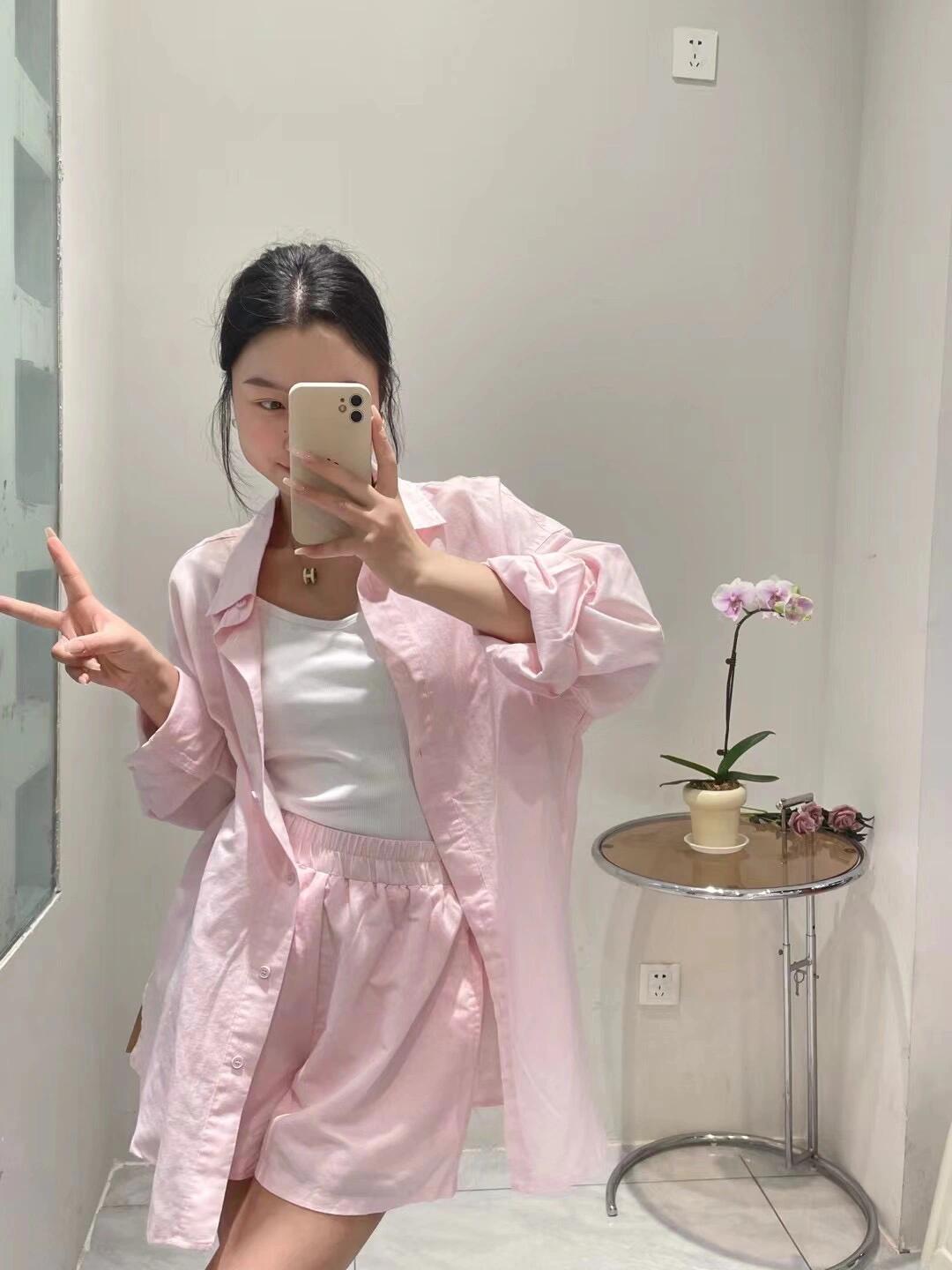 Süßes rosa Langarmshirt im kor – Korean Lifestyle Bewertung und Preis