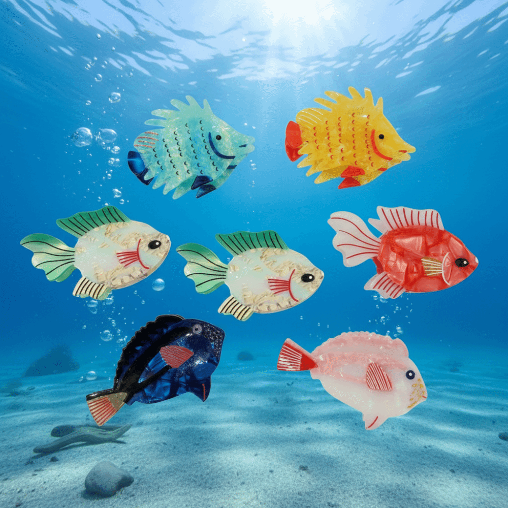 Goldfisch-Acetat Haarklammer m – Korean Women Lifestyle Bewertung und Preis