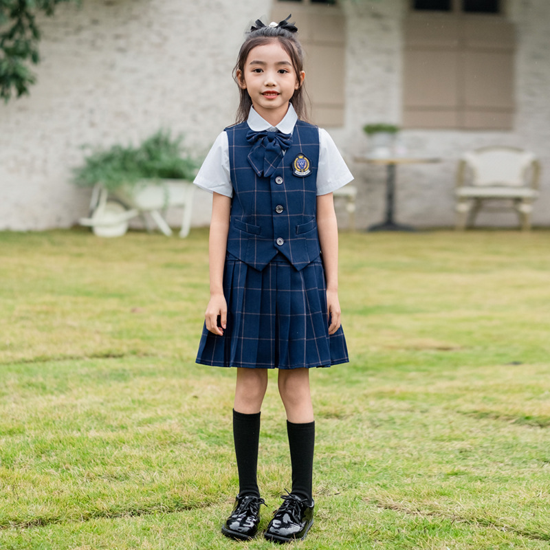 Kinder Britischen Plaid Weste  – Korean Lifestyle Bewertung und Preis
